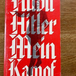 Mein Kampf by Adolf Hitler 1971 Vintage Softcover Sentry Ed. Houghton Mifflin 14
